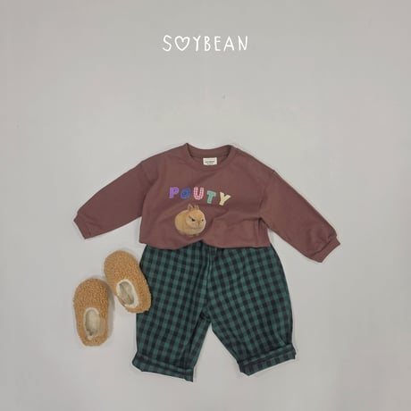 soybean/102. plan gri bunny T-shirt JS-JM