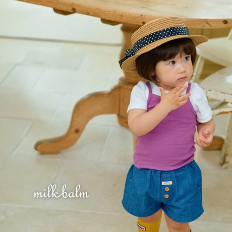 milkbalm/32. roy denim half pants XS-XL