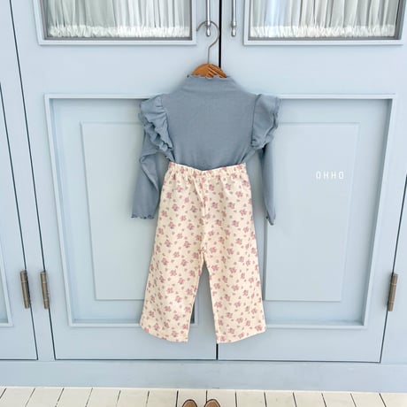 ohho/20. blla flower pants S-2XL