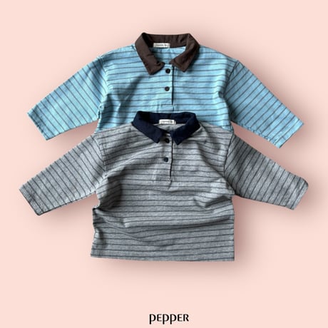 pepper/31. mumu collar T-shirt XS-XL