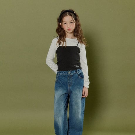 forkchips/2. canvas denim pants JS-JXL