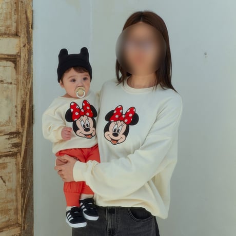 oottbebe/22. disney mini man-to-man XS(1-2Y)-XL(6-7Y)
