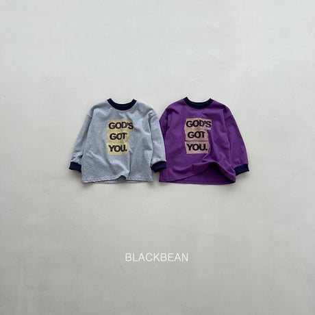 blackbean/51. Tape T-shirt S-XL