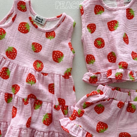 peachpeach/27. strawberry blouse XS-XL