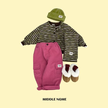 middlename/35. stripe cardigan S-XL
