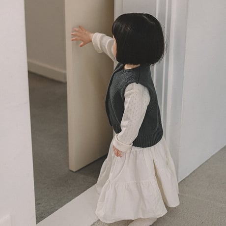 melmel/4. Tiered long skirt XXS-XL
