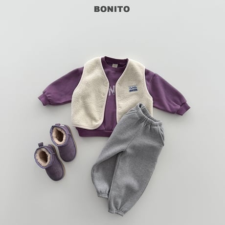 bonito/37. rough bonny man-to-man 12M-XL