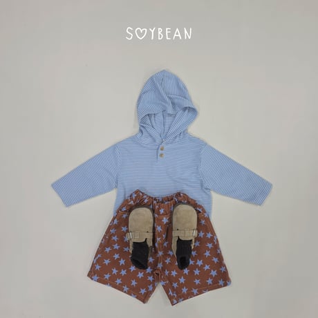 soybean/73. plan ) star bermuda pants XS-XL