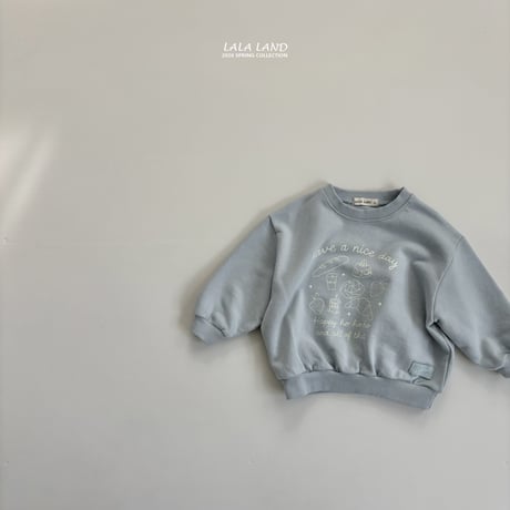 lalaland/19. bread man-to-man XS-XL
