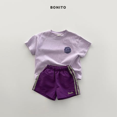 bonito/58. two line tape shorts? 12M-XL