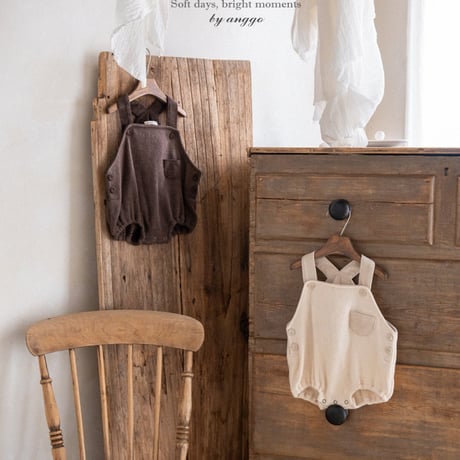 anggo/27. (bebe) shake fer overalls 6M-12M