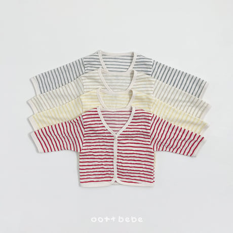 oottbebe/5. pail dangara cardigan set XS(1-2Y)-XL(6-7Y)