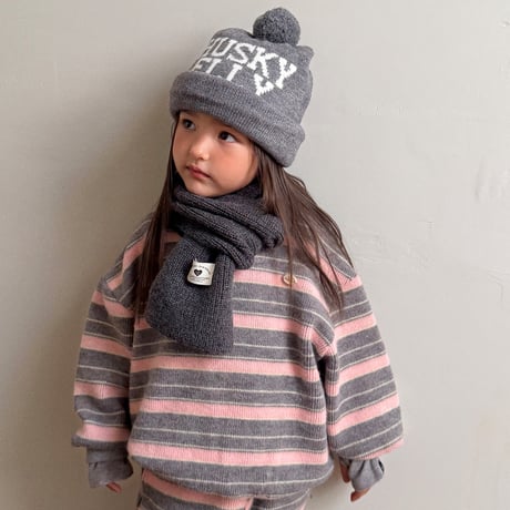 ellymolly/70. robe knit man-to-man 3-11
