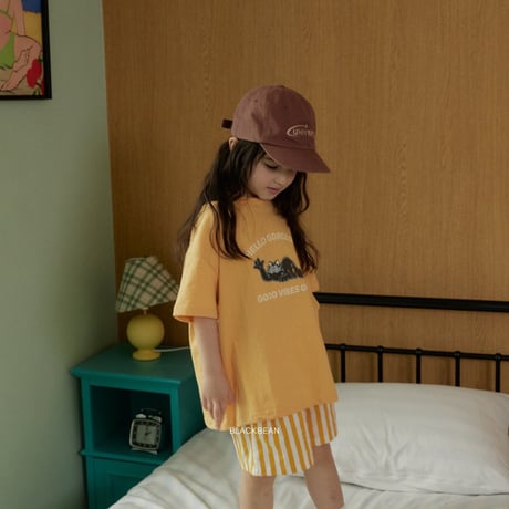 blackbean/43. hello T-shirt S-XL