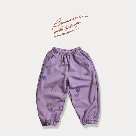 boneoune/96. flower jogger pants JS-JL