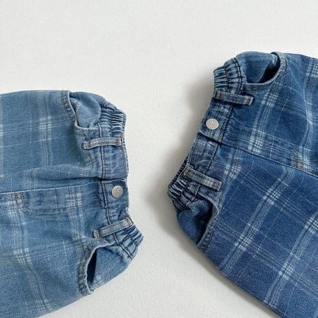 digreen/37. Check denim S-2XL