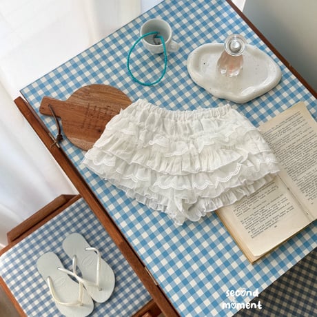 secondmoment/11. lace fril pants S-XL
