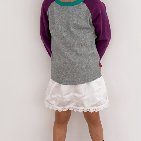 plain/19. bubble raglan T-shirt XS-XL