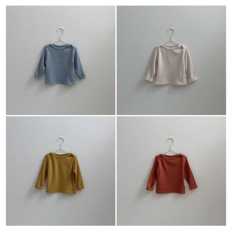 minirobe/1. Critic Rib Tee S-XL