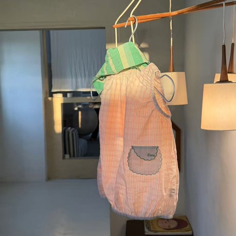 aiai/79. pink check blouse 90-130
