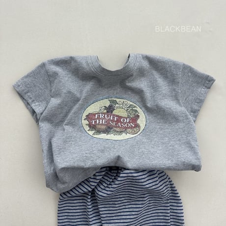 blackbean/45. fruit T-shirt S-XL