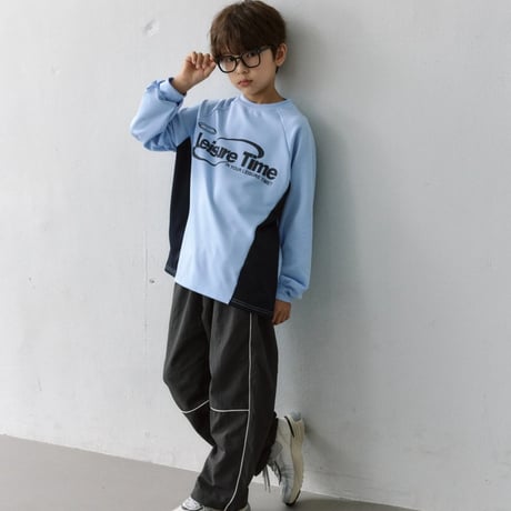 nicetomeetyou/7. ( jersey ) time two color T-shirt S-XL