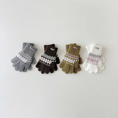 dudie/131. fair isle glove FREE