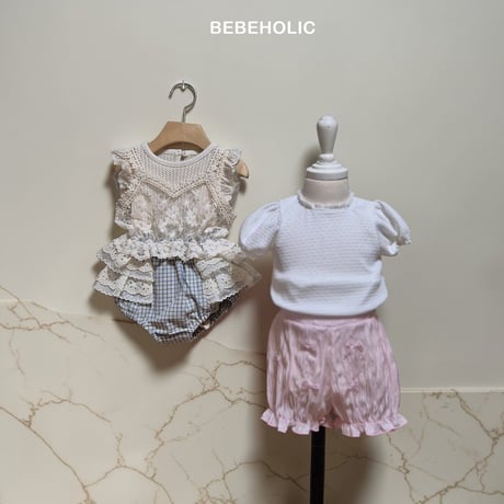 bebeholic/8. sei check bloomer S(3-6M)-L(12-18M)