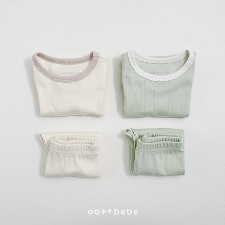 oottbebe/55. french ailet inner wear XS(1-2Y)-XL(6-7Y)