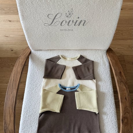 lovin/17. waffle raglan T-shirt 1-11
