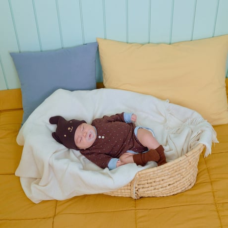 oottbebe/9. (bebe) shushu dot suit S(0-6M)-M(6-12M)