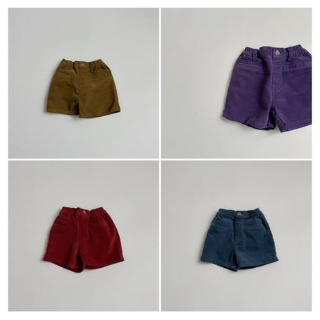 minirobe/11. Corduroy Shorts S-XL