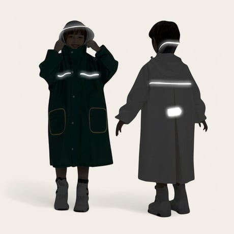 dudie/114. london rain coat L-2XL