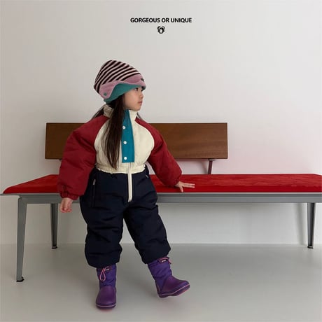 gou/49. snow jump suit XS(2-3Y)-XL(6-7Y)