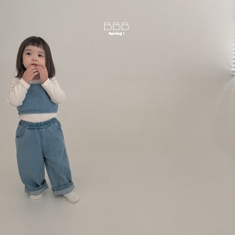 bellabambina/20. denim vest XS-XL