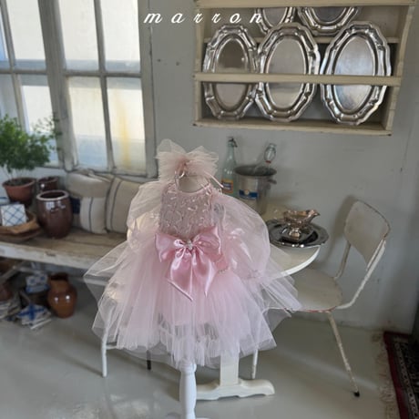 marron/54. sweet dress XS-L