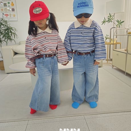 dadada/24. easy denim ( belt ) set JS-JL