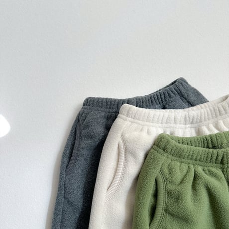 minirobe/10. Teddy jogger pants S-XL