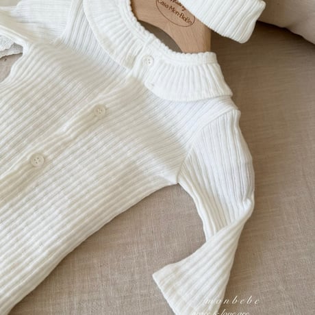 monbebe/34. ella fril suit NEWBORN(0-3M)-S(3-6M)
