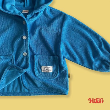 tinyhiker/43. terry hood cardigan XS-XL