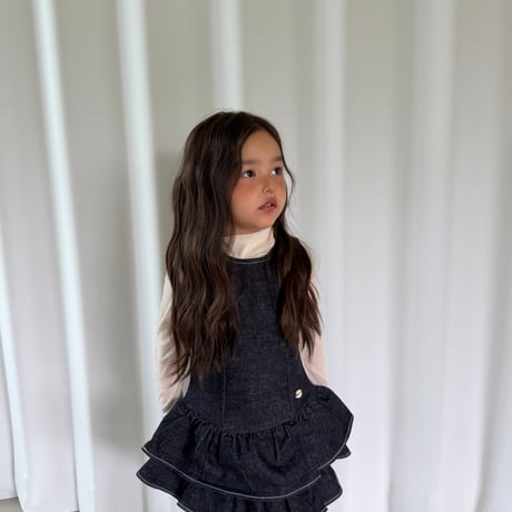 ellymolly/73. velvet mesh half pollar 5-11