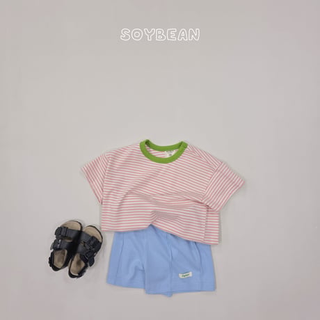 soybean/18. plan ) captain dangara half t T-shirt JS-JL