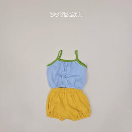 soybean/6. plan ) summer pumpkin updown set XS-XL
