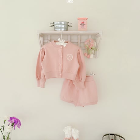 ueo/58. poppop cardigan set JS-JM