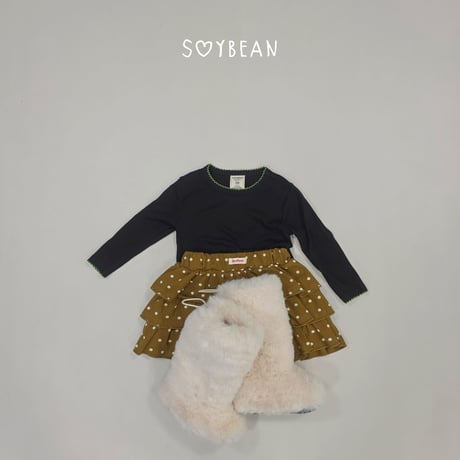 soybean/119. plan ) dot kangkang skirt XS-XL