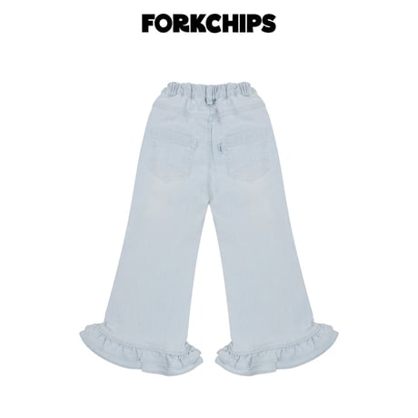 forkchips/1. roze fril denim M-XL