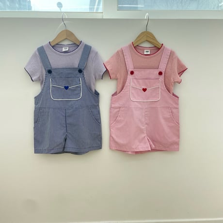 middlename/23. heart overalls pants S-XL