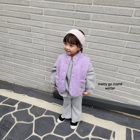 merrygoround/12. dumble both sides vest XS-2XL