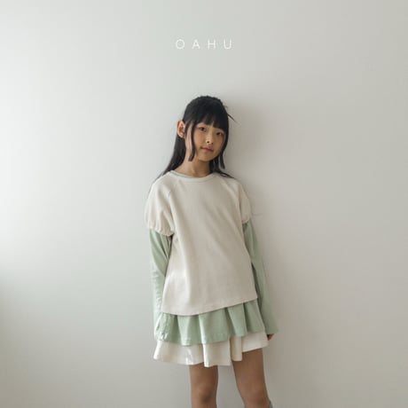 oahu/59. sweet fril T-shirt S-XL