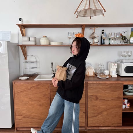matilda/21. track denim pants 5-13